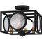 Quoizel Chalamont Semi Flush 4 Lights Earth Black CHT1712EK - alternate 1